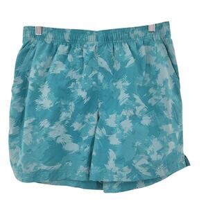 Columbia Women's Walnut River Printed Shorts Size M Regular Fit 5"